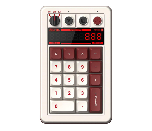8BitDo Mecahnical Numpad and Calculator Fami Ed. RET00463 - 1276608 - zdjęcie